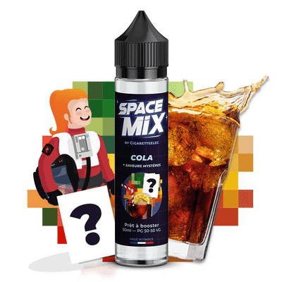 Cola + Saveurs mystères 50ml - Space Mix by CigaretteElec