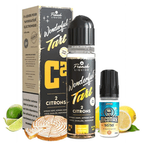2 Citrons 60ml (+ 1 Booster de Nicotine) - Wonderful Tart