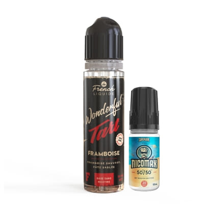 Framboise 60ml (+ 1 Booster de Nicotine) - Wonderful Tart