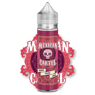 Ananas Fraise Pêche 50ml - Mexican Cartel