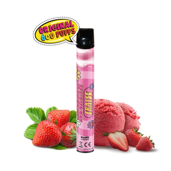 Puff sans nicotine : e-cigarette jetable 0mg
