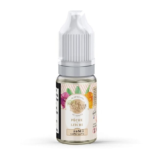 Pêche Litchi (Sels de nicotine) - Le Petit Verger