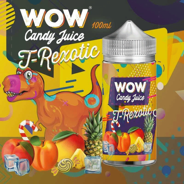 T-Rexotic 100ml - Wow Candy Juice