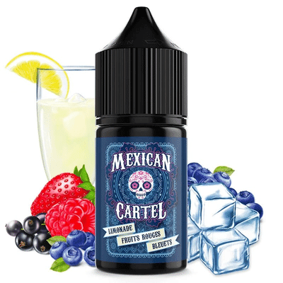 Concentré Limonade Fruits rouges Bleuets 30ml - Mexican Cartel