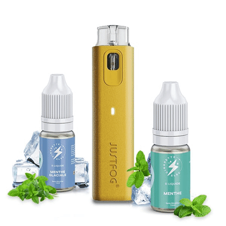 Pack Débutant Pod Better than + 2 E Liquides Menthe - Justfog image 4