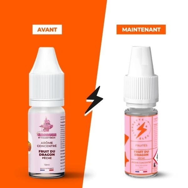 Concentr&eacute; Fruit du dragon P&ecirc;che - CigaretteElec image 2