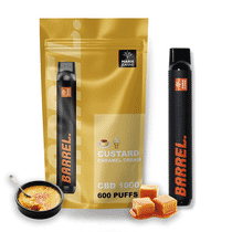 Barrel Custard Puff CBD - Marie Jeanne