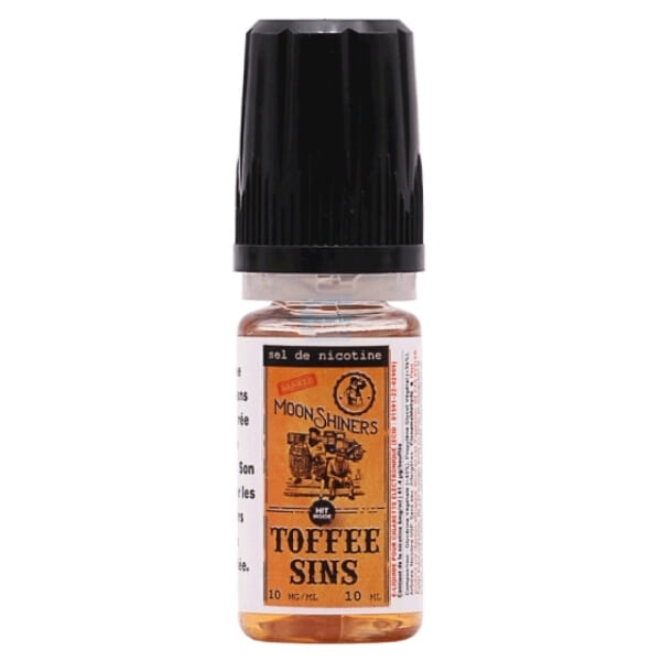E Liquide Toffee Sins 10ml - Moonshiners