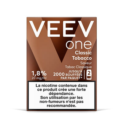 Recharges VEEV One Tabac classique