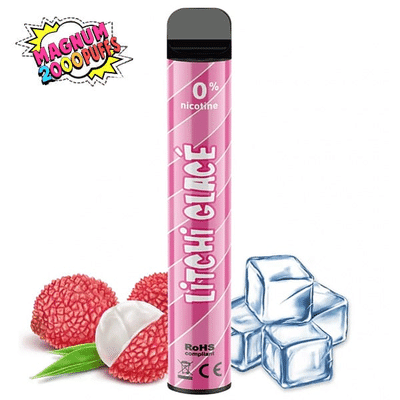 Litchi glacé Magnum (2000 Puffs) - WPUFF (Liquideo)