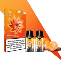Recharge Vype / Vuse Mandarine Cannelle EPOD (Sels de nicotine)