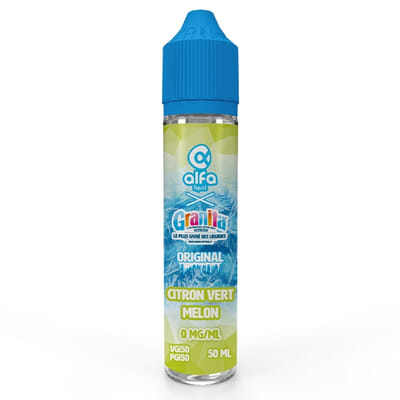 Citron vert Melon Granita 50ml (Soft ou Extra frais)
