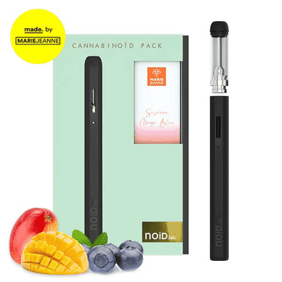 Pack Noïd Lab + E Liquide CBD Supreme Mango Blue - Marie Jeanne