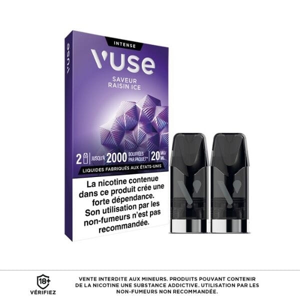 Recharges Raisin Ice Vuse ePod image 3
