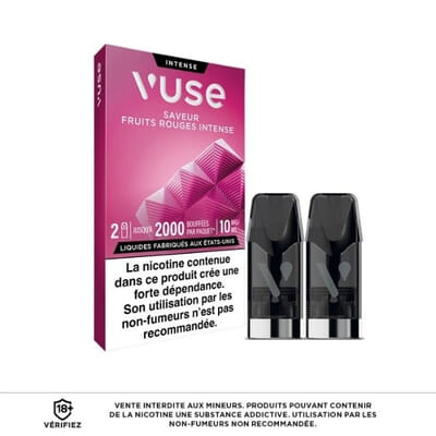 Capsules Vuse Framboise ePod Capsules Vuse Framboise ePod