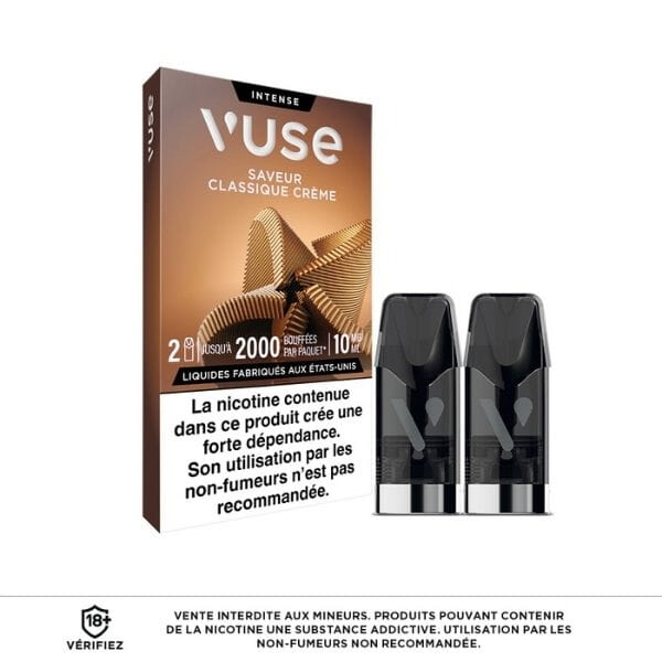 Recharges Classique cr&egrave;me Vuse ePod