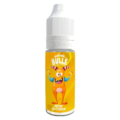 Pêche au citron Monsieur Bulle (Liquideo)