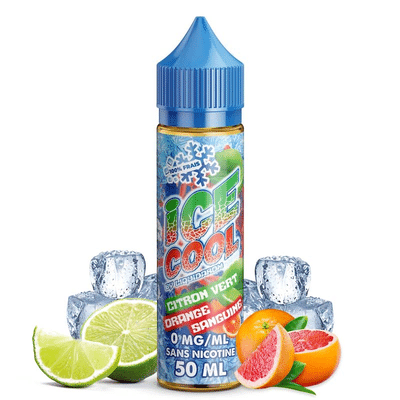 Citron vert Orange sanguine 50ml - Ice Cool (Liquidarom)