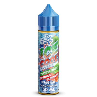 Citron vert Orange sanguine 50ml - Ice Cool (Liquidarom)