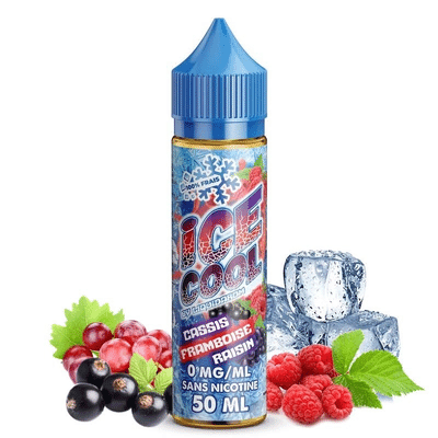 Cassis Framboise Raisin 50 ml - Ice Cool (Liquidarom)