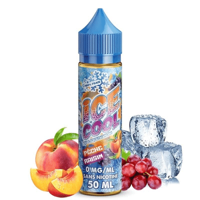 Pêche Raisin 50 ml - Ice Cool (Liquidarom)