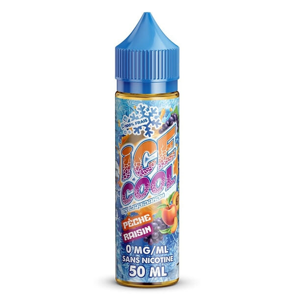 Pêche Raisin 50 ml - Ice Cool (Liquidarom)