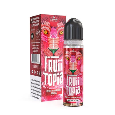 Fruit du serpent Fraise 60ml - Fruiitopia (Le French Liquide)