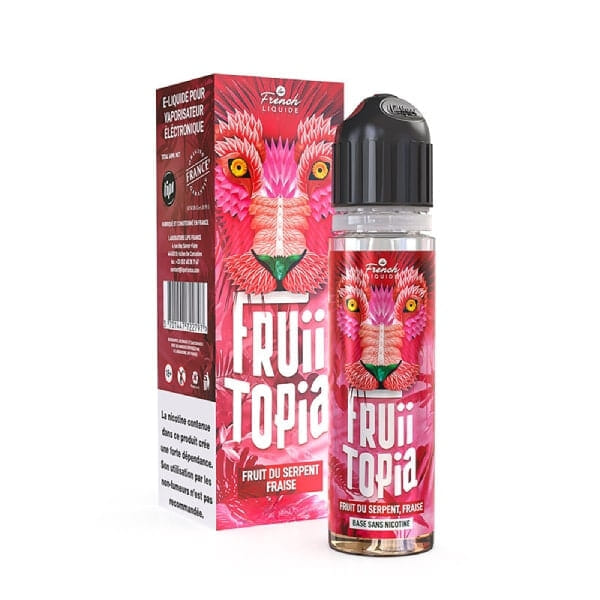 Fruit du serpent Fraise 60ml - Fruiitopia (Le French Liquide)