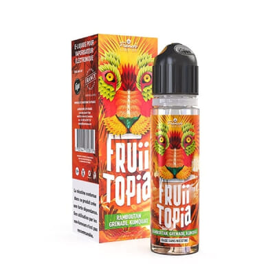 Ramboutan Grenade Kumquat 60ml - Fruiitopia (Le French Liquide)
