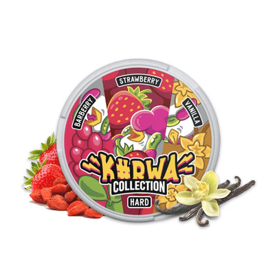 Nicotine Pouches Barberry Strawberry Vanilla - Kurwa