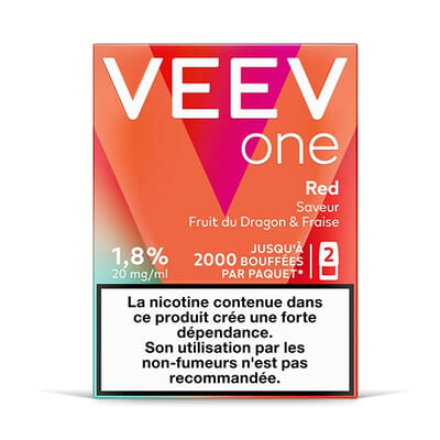 Recharges VEEV One Fruit du dragon et fraise