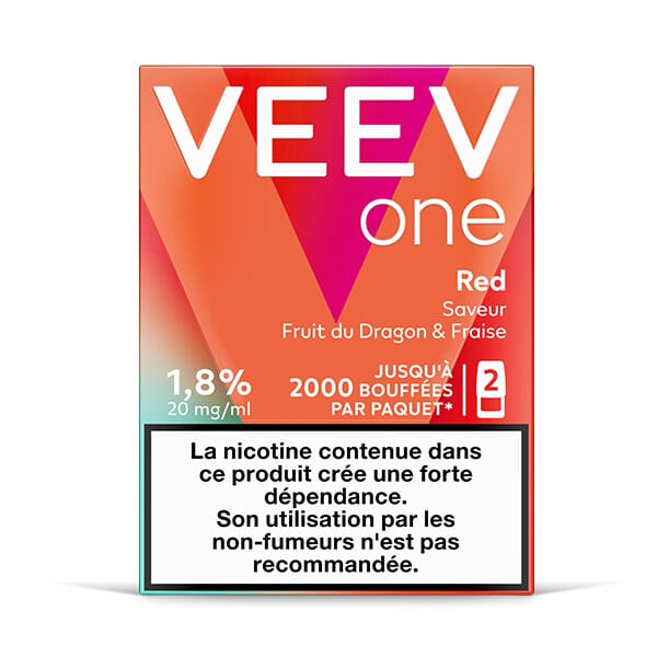 Recharges VEEV One Fruit du dragon et fraise