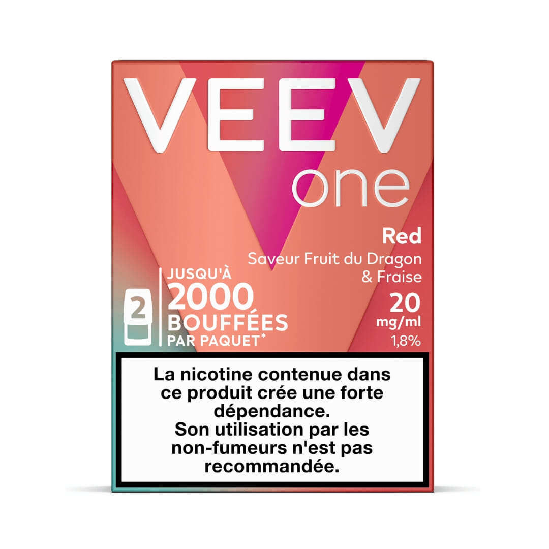 Recharges VEEV One Fruit du dragon et fraise