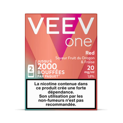 Veev One Classic Kit Noir Carbone + 4 Recharges Veev One Classic Kit Noir Carbone + 4 Recharges