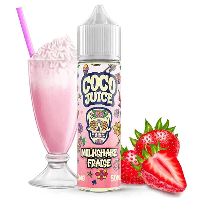 MilkShake Fraise 50ml Coco Juice