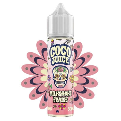 MilkShake Fraise 50ml Coco Juice