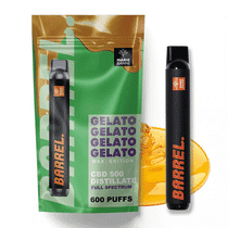Barrel Gelato Puff CBD - Marie Jeanne