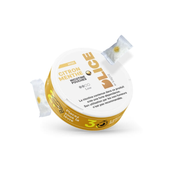 Nicopouches Citron Menthe DLICE