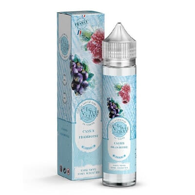 Cassis Framboise Frais 50ml - Le Petit Verger
