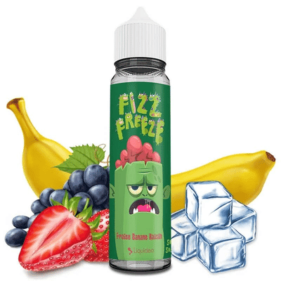 Fizz Freeze Fraise Banane Raisin 50ml Liquideo