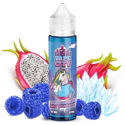 Framboise bleue Fruit du dragon 50ml Vape City