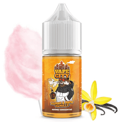 Concentré Barbe à papa Vanille 30ml Vape City