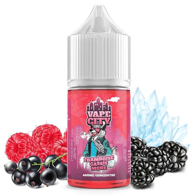 Concentré Framboise Cassis Mûre 30ml Vape City