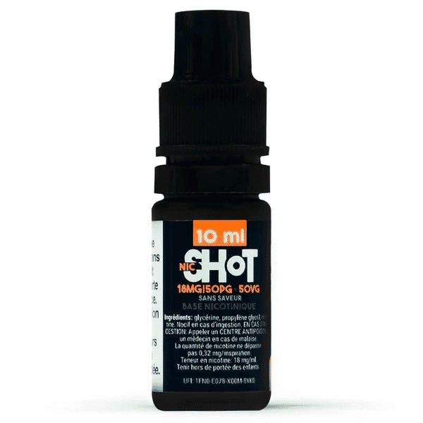 Booster Nic Shot Chemnovatic - Nicotine ou Sel de nicotine image 2