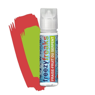 Fraise fruit du serpent 50ml - Freezy Freaks