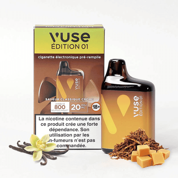Puff Box Classique Crème Vuse Edition 01