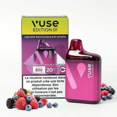 Puff Box Fruits Rouges Intense Vuse Edition 01