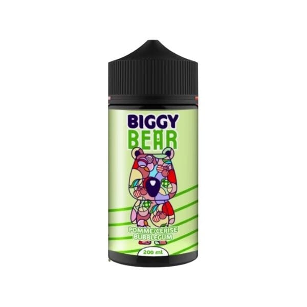 Pomme Cerise Bubble Gum 200ml Biggy Bear