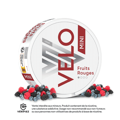 Nicopouches VELO Fruits Rouges Mini - Vuse