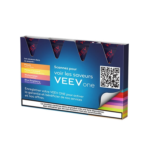 Pack VEEV One Gris métallique + 4 recharges image 2